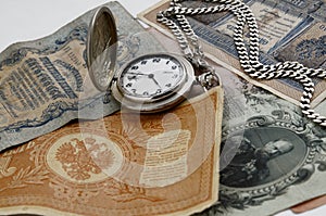 Time is money, concept