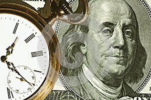 Time and Money concept image