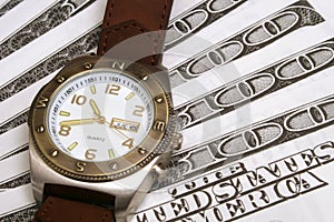 Time is money upclose