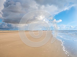 Time out on the beach North Sea