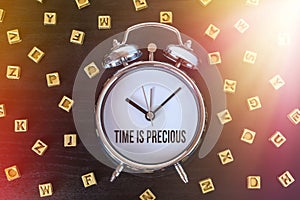 Time is precious