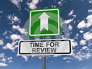 Time for review guidepost