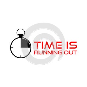 Time is Running Out Clock Deadline Words