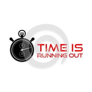 Time is Running Out Clock Deadline Words