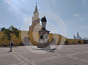 The time's place in Cartagena Colombia