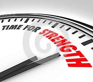 TIme for Strength Clock Strong Skills Advantage