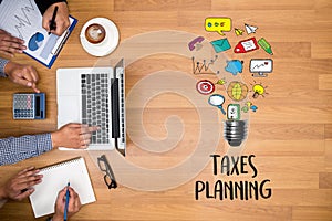 Time for Taxes Planning Money Financial Accounting Taxation and photo