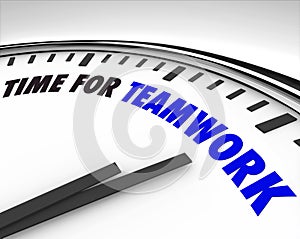 Time for Teamwork - Clock