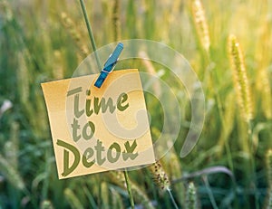 Time to Detox photo