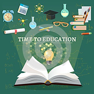 Time to education open book school subjects