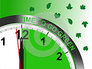 Time to go green - cdr format