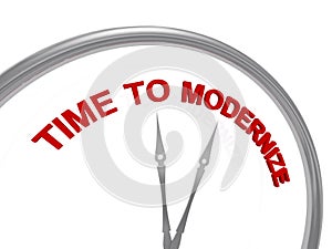 Time to modernize on clock