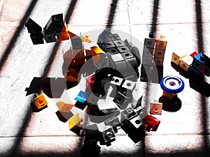 time to play. playing under the sun