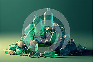 time to recycle glass (AI Generated)