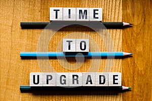 Time to upgrade words concept