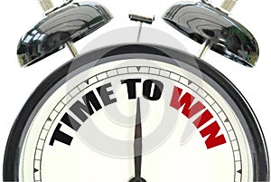 Time to win