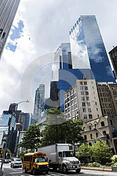 Time Warner Center in Manhattan, New York City, USA