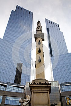 The time warner towers photo