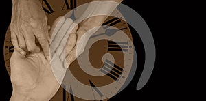 Time will tell - Palmistry website banner