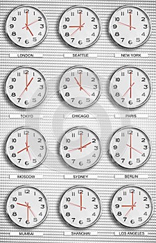 Time Zone Clocks