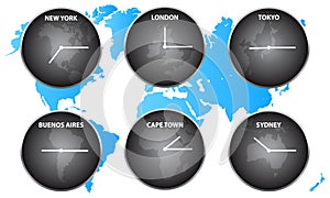 Time Zones Around The World