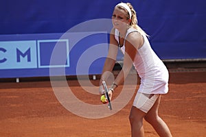 Timea Bacsinszky in WTA Prague tournament