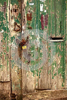 Timebattered Door