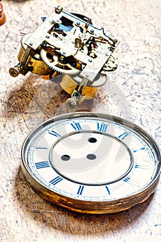 Timekeeping\'s components await the watchmaker\'s skilled hands