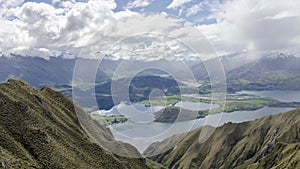 Timelapse gorgeous view at Roys Peak