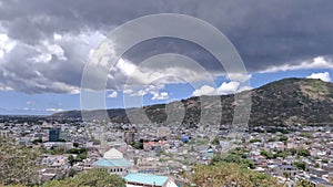 Timelapse In The Mauritian Capital Port Louis