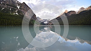 A timelapse movie of the Lake Louise.   Banff National Park