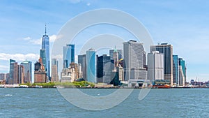 Timelapse video of Lower Manhattan skyline