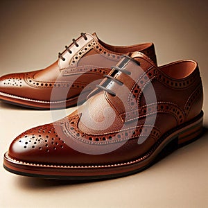 Timeless Brown Brogue Shoes: Elegance Redefined for the Modern Gentleman photo