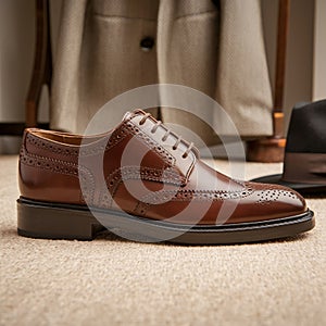Timeless Brown Brogue Shoes: Elegance Redefined for the Modern Gentleman photo