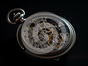 Timeless Craftsmanship: Inside an Antique Pocket Watch