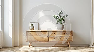 timeless furniture design, simple decor highlights the wooden dressers natural beauty, showcasing its timeless