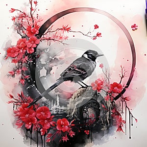 Timeless Sumi-e Painting