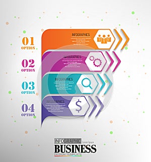 Timeline Info graphic data Visualization design Template Business concept with 4 options