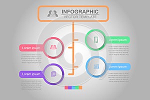 Timeline infographics design vector and marketing icons can be u