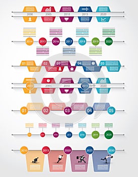 Timeline templates collection