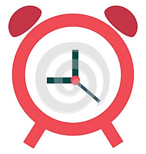 Timepiece Isolated Color Vector Icon