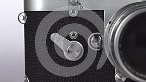 Timer Action on vintage Rangefinder Camera