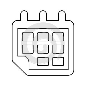 Timer, event, delivery date, schedule icon