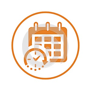 Timer, event, delivery date, schedule icon