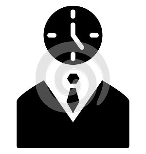 Timer Isolated Vector Icon That can be easily Modified or Edited.