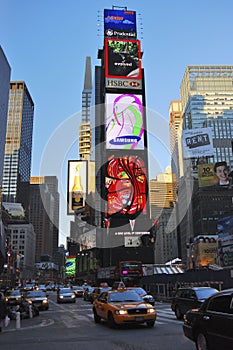 Times square, New York city