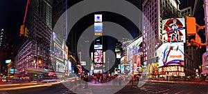 Times Square by night