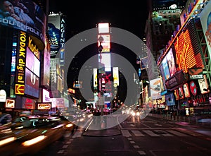 The Times Square in NYC