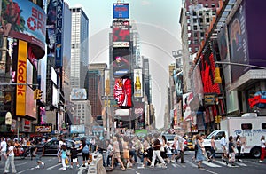 Times Square Traffic New York USA