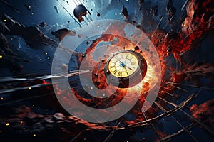 Timewarping abstract forms creating a surreal